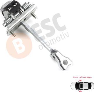 Citroen DS3 2009-2019 9181Q8 İçin Ön Sağ veya Sol Kapı Gergi Yayı 