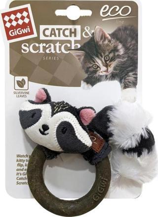 7519 Catch&Scratch Rakun Kedi Oyuncağı