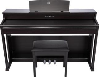 STRAUSS STP-320S RW PİYANO KAHVERENGİ