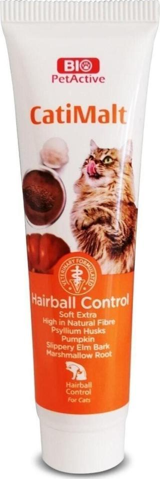 Bio PetActive Cati Malt Paste Kediler İçin Kıl Topu Önleyici 100 ml