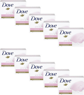 Dove Pink Cream Bar Güzellik Sabunu 100 Gr X 10 Adet