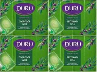 Duru Natural Olive Zeytinyağlı 16 Adet Banyo Sabunu 4X600Gr