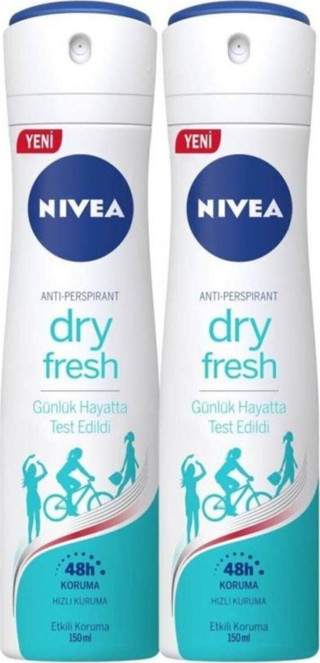 Nivea Dry Fresh Kadın Sprey Deodorant 150 ml 