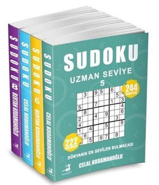 Sudoku Uzman Seviye Seti 2 - 4 Kitap Takım Kolektif  Olimpos Yayınları