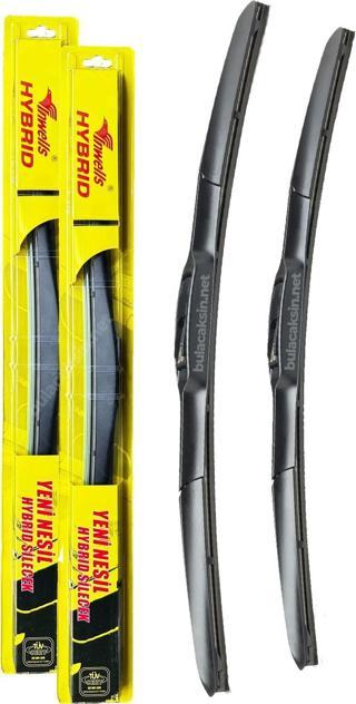 İnwells Hibrit Silecek Takımı Volvo S70 1997-2000 ile uyumlu