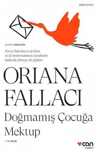Doğmamış Çocuğa Mektup-Kısa Modern - Oriana Fallaci - Can Yayınları