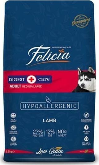 Felicia Pp818 Az Tahıllı Yetişkin Kuzulu M/l Köpek Maması 15 Kg