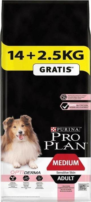 Pro Plan Somonlu Hassas Yetişkin Köpek Maması 14+2,5 Kg