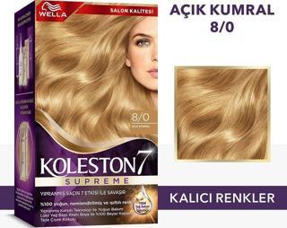 Wella Koleston Supreme Saç Boyası 8/0 Açık Kumral