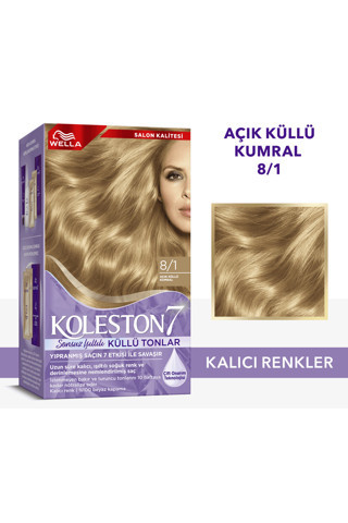 Wella Koleston Supreme Saç Boyası 8/1 Açık Küllü Kumral