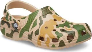 Crocs Classic Printed Camo Clog Unisex Sandalet