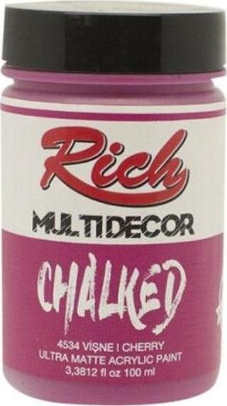 Rıch Chalked Akr. Boya 100 Cc 4534 Vişne