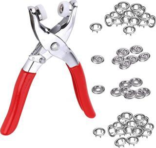 Metal Çıtçıtlı Düğme Pensesi ve Düğmesi (25 Set)