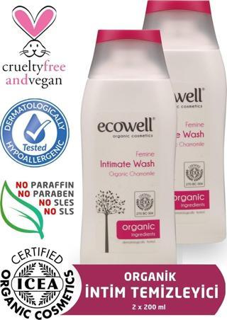 Ecowell Organik Intim Temizleyici 2'li SET (2 X 200 ML)