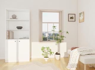 Masif Market Sardes Kitaplık 