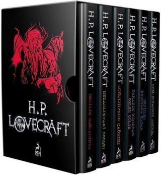 H.P. Lovecraft Seti-6 Kitap Takım Kutulu - Howard Phillips Lovecraft - Ren Kitap Yayınevi