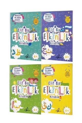 Elif Ba Etkinlik Kitabım Seti - 4 Kitap Takım Gül Nihal Özkan Çocuk Gezegeni