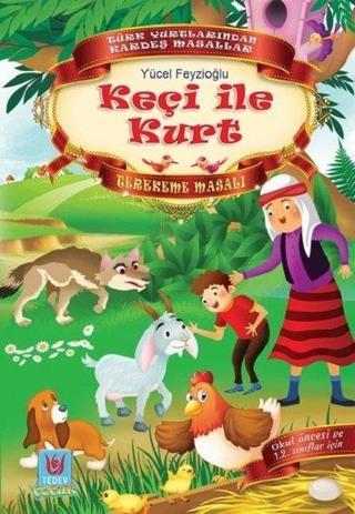 Keçi ile Kurt-Terekeme Masalı - Yücel Feyzioğlu - Türk Edebiyatı Vakfı Yayınları