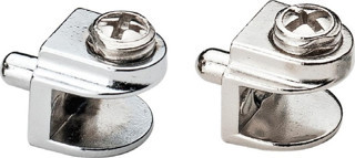 CAM RAF TUTUCU PİMLİ NİKEL 5 MM METAL VİDALI  ( 5 ADET )