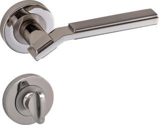 DOĞANLAR ASOS SATEN NİKEL ROZETLİ KAPI KOLU ROZETLİ WC (TK)