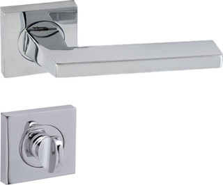 DOĞANLAR PARMA KROM ROZETLİ KAPI KOLU ROZETLİ WC (TK)