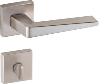 DOĞANLAR PENTA SATEN ROZETLİ KAPI KOLU TAKIM-Wc Kol