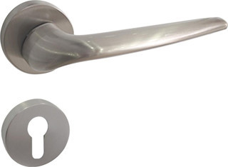 DOĞANLAR RAKET SATEN ROZETLİ KAPI KOLU TAKIM-Yale Kol