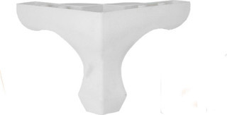 LÜKENS 10 CM BEYAZ PLASTİK AYAK