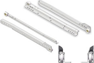 YENİLER 45 CM BEYAZ KLASİK ÇEKMECE RAYI