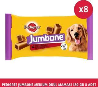 Pedigree Jumbone Sığır Etli Ödül Maması 180 G  8X