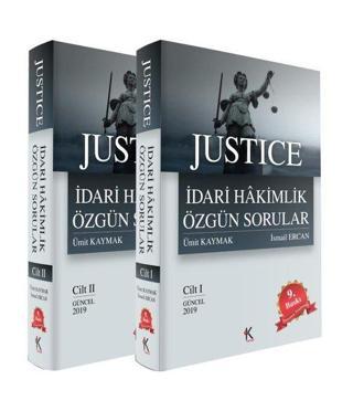 Justice İdari Hakimlik Özgün Sorular Seti-2 Cilt Takım - Ümit Kaymak - Kuram
