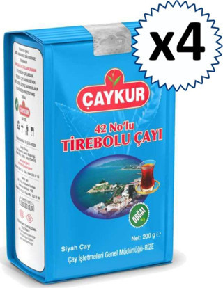 Çaykur 42 Nolu Tirebolu Çay 200 Gr 4 Adet