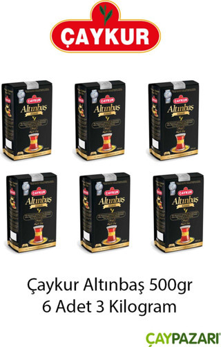 Çaykur Altınbaş 500 Gr. 6 Adet (3 Kilogram)