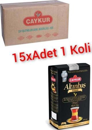 Çaykur Altınbaş 500Gr 15Xadet (1 Koli ) Taptaze Iki Yapraktır Altınbaş