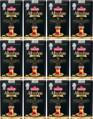 Çaykur Altınbaş Çay 500 Gr 12 Adet