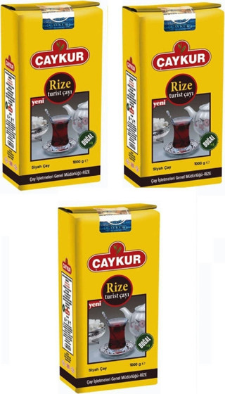 Çaykur Rize Turist Çay 1000 Gr X 3 Adet