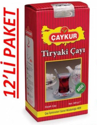 Çaykur Tiryaki Siyah Dökme Çay 12 X 1 Kg