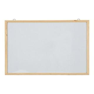 İnterpano 60 x 90 Ahşap Çerçeveli Laminant Yüzey Duvara Monte Beyaz Yazı Tahtası