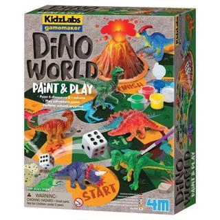4M Dinozor Dünyası Boyama ve Oyun Seti 3400