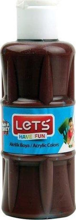 Lets Akrilik Boya 100 ml Kahverengi L-5758