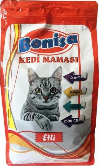 Bonisa Etli Kedi Maması 2.5 Kg