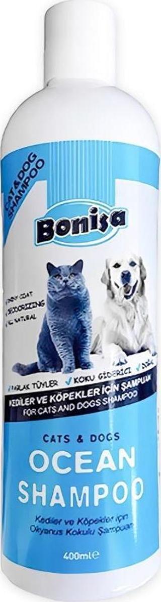 Bonisa Kedi ve Köpek Şampuanı 400 ml Okyanus Kokulu