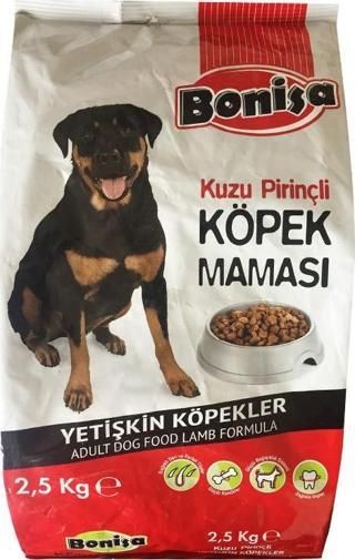 Bonisa Kuzu Etli Pirinçli Köpek Maması 2.5 Kg