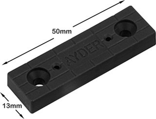 BAZA PABUCU PLASTİK SİYAH ( 25 ADET )