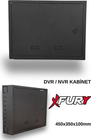 Fury Dvr Pano/box Nvr Cctv Rack Kabinet Ve Monitör Koruma Kutusu Antrasit