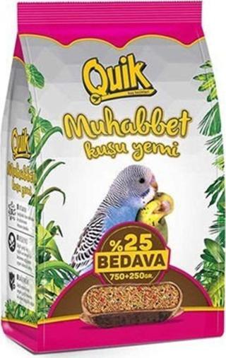 Quik Muhabbet Kuşu Yemi 1 Kg