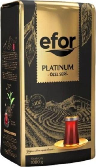 EFOR ÇAY Efor Platinum Özel Seri Dökme 1000 Gr X 12 Adet