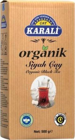 Karali Çay Organik Siyah Çay 500 Gr X 3 Paket