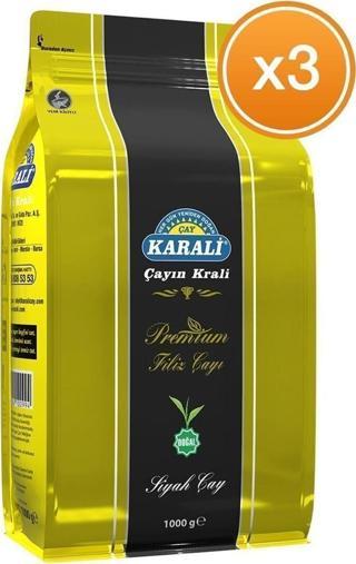 Karali Çay Premium Filiz Çay 1000 Gr X 3 Paket