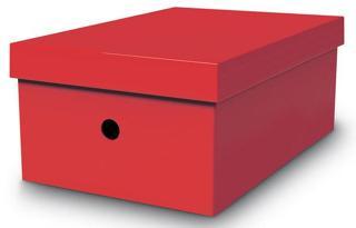 Mas Rainbow Karton Kutu - Çok Amaçli - Büyük Boy - Kirmizi 8226